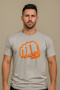 Gray Fore-fit Tee | Power Athletic