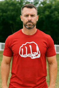 Red Fore-fit Tee | Power Athletic