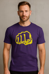 Purple Fore-fit Tee | Power Athletic