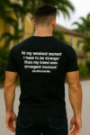 Black white Fore-fit Tee | Power Athletic